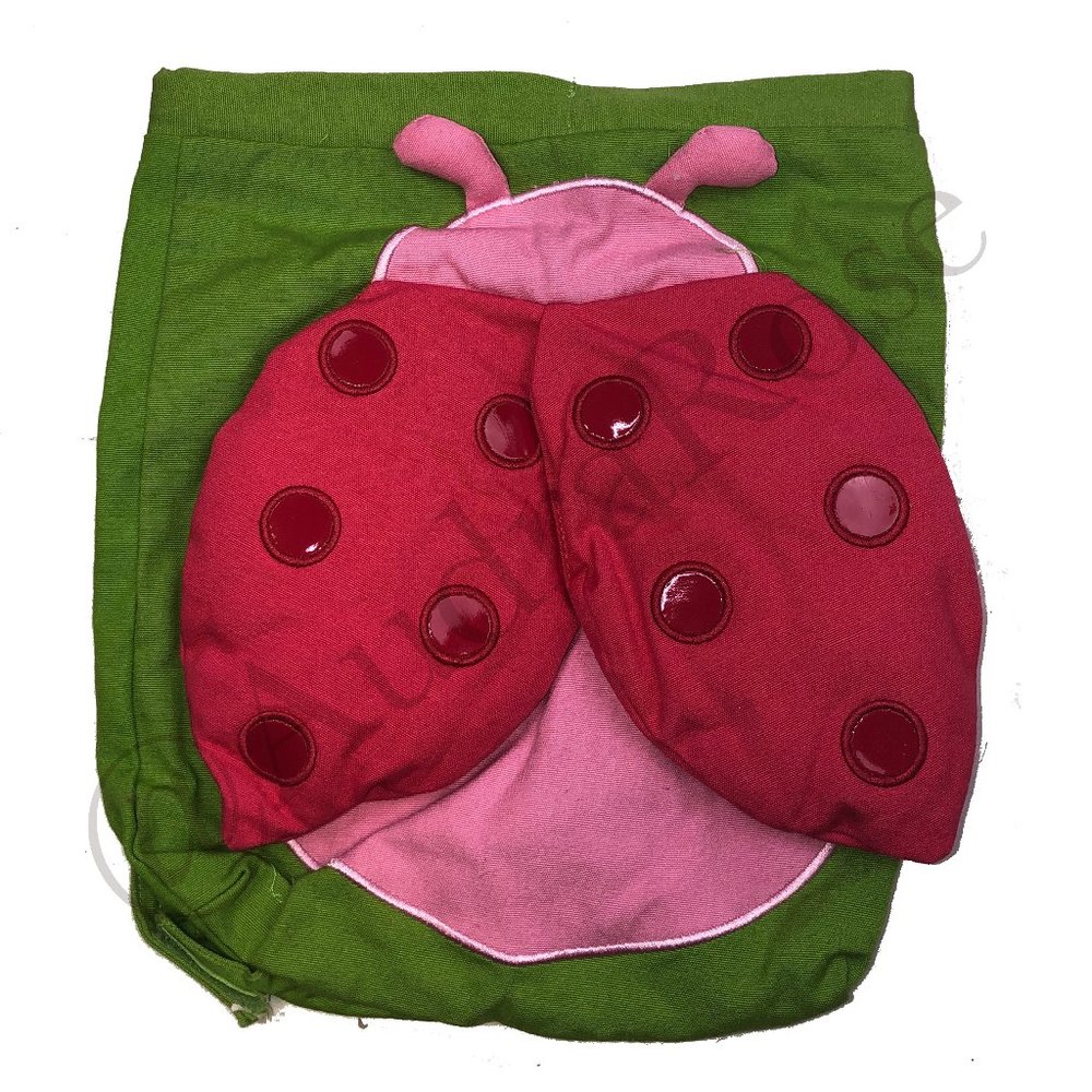 Gymboree BLOOMING NAUTICAL ladybug backpack NWT